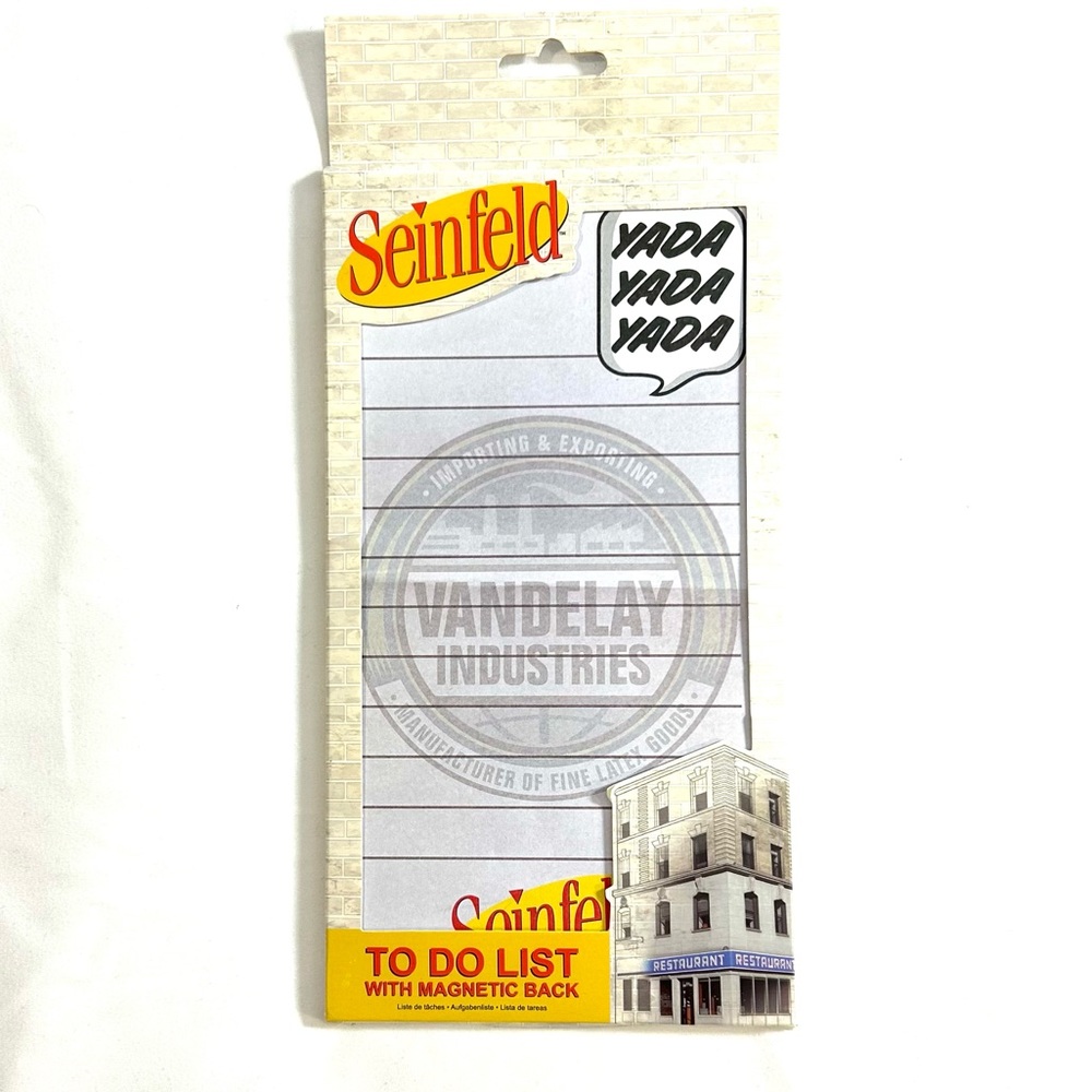 Seinfeld to do list magnetic